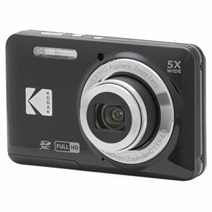 KODAK (コダック) PIXPRO 使いやすい ズーム FZ55-BK 16MP デジタルカメラ 光学5倍ズ (中古品)