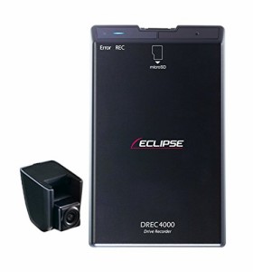 デンソーテン ドライブレコーダー ECLIPSE DREC4000 カメラ本体分離型 CMOS(中古品)