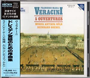 ヴェラチーニ;ドレスデン宮廷のための序曲集 [CD](中古品)