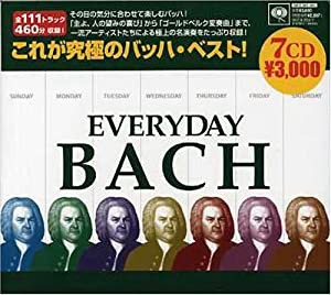 エヴリディ・バッハ~究極のバッハ・ベスト [CD](中古品)