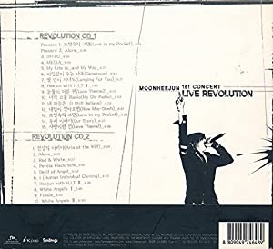 ムン・ヒジュン / 『MOONHEEJUN CONCERT - LIVE REVOLUTION』 [CD](中古品)