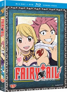 FAIRY TAIL -フェアリーテイル-：パート15 北米版 / Fairy Tail [Blu-ray+DVD][Import(中古品)