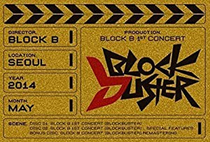 1st Concert 'Blockbuster' (3DVDs + 写真集)(韓国盤)(中古品)