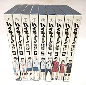 ハイキュー!!セカンドシーズン (初回生産限定版) 全9巻セット［Blue-ray セット商品］(中古品)