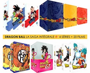 ドラゴンボール Z + DB + DB GT + DB スーパー + 映画と OAV DVD ボックス フランス版(中古品)