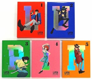 【Blu-ray】ルパン三世 PART5 全5巻セット(中古品)