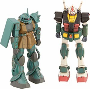 MS IN ACTION!!　ガンダムVSザク?U　大河原邦夫イラストバージョン(中古品)