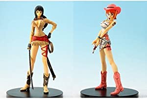 ワンピースDXフィギュアGIRLS SNAP COLLECTION3 ナミ ニコロビン 2種セット [おもちゃ&ホビー](中古品)