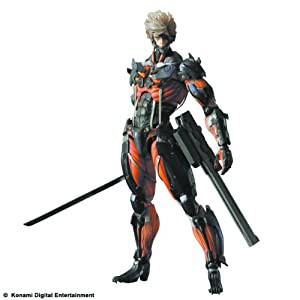 プレイアーツ改 メタルギア ライジング リベンジェンス 雷電 レッドver.(中古品)