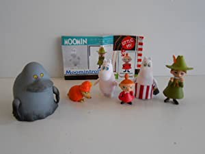 ムーミン MOOMIN フィギュア マスコット 全6種 モラン MY ミイ全6種 1 ムーミントロール 2 ムーミンママ 3(中古品)