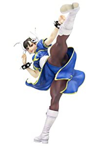 コトブキヤ STREET FIGHTER美少女 春麗 1/7スケール PVC塗装済み完成品(中古品)