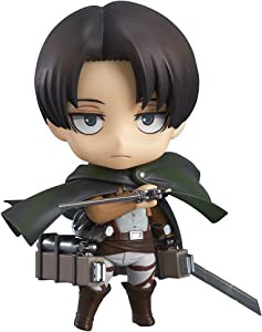 進撃の巨人 ねんどろいど リヴァイ (ノンスケール ABS&PVC塗装済み可動フィギュア)(中古品)