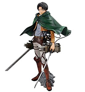 MASTER STARS PIECE THE LEVI (リヴァイ 高さ20cm+立体機動装置 高さ18cm ver.MSP 全2種フルコン(中古品)