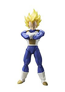 S.H.フィギュアーツ ドラゴンボールZ スーパーサイヤ人ベジータ 約135mm PVC&ABS製 塗装済み可動フィギュア [並行輸入品](中古品)