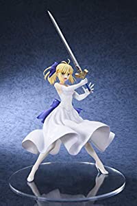 Fate/stay night [Unlimited Blade Works] セイバー 白ドレスVer. 1/8スケール PVC製 塗装済み 完成品 フィギュア(中古品)