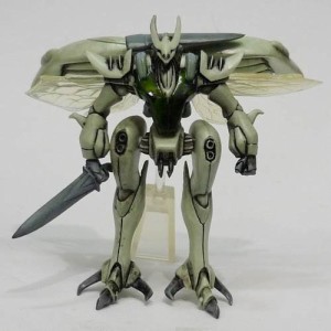 HGシリーズ 聖戦士ダンバイン ガシャポン ボチューン(指揮官カラー) 単品(中古品)