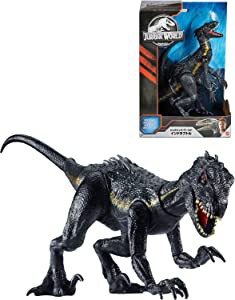 マテル ジュラシックワールド(JURASSIC WORLD) インドラプトル 【全長約36cm】【3才〜】 FVW27(中古品)