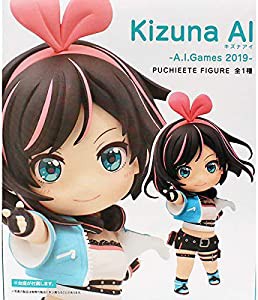 キズナアイ プチエットフィギュア -A.I.Games 2019- Kizuna AI PUCHIEETE FIGURE 台座付き 全1種 TAITO【宅配便発送】(中古品)