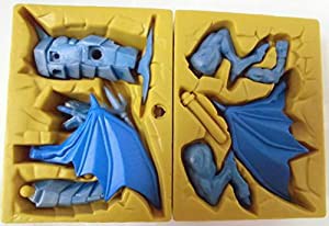 マテル 遊戯王 フィギュア ブルーアイズ・タイラント・ドラゴン 単品 [並行輸入品](中古品)