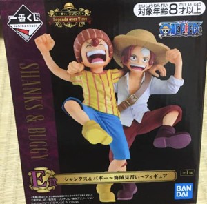 一番くじ ワンピース Legends over Time E賞 シャンクス&バギー 〜海賊見習い〜 フィ (中古品)