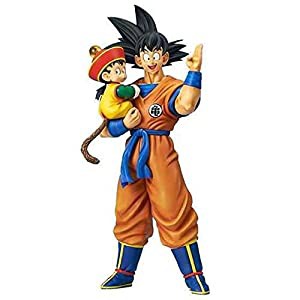 限定 ギガンティックシリーズ ドラゴンボールZ 孫悟空&孫悟飯 フィギュア 輸送箱ドラゴソボール 烏山明 不朽 名作(中古品)