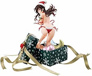 彼女、お借りします 水原千鶴 サンタビキニdeふわもこフィギュア(中古品)