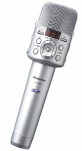 Panasonic DO! KARAOKE SY-MK7-S SDカラオケマイク (シルバー)(中古品)