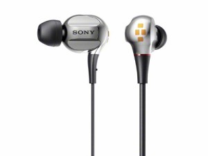 SONY カナル型イヤホン シルバー XBA-40/S(中古品)