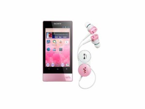 SONY ウォークマン Fシリーズ 16GB Bluetoothイヤホン付 ライトピンク NW-F(中古品)