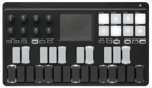 KORG 定番 USB/ワイヤレス オールインワン モバイルMIDIキーボード nanoKEY(中古品)