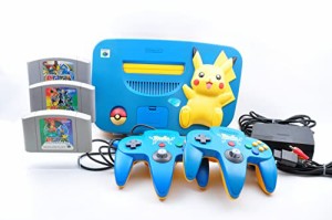 ピカチュウNINTENDO64 ブルー&イエロー【メーカー生産終了】(中古品)