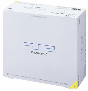 PlayStation 2 セラミック・ホワイト (SCPH-50000CW) 【メーカー生産終了】(中古品)