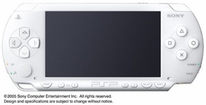 PSP「プレイステーション・ポータブル」 バリュー・パック セラミックホワイト (PSP-1(中古品)