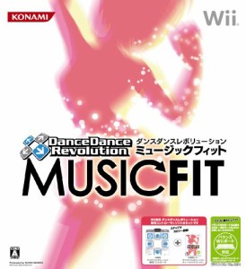 ダンスダンスレボリューション ミュージックフィット(マット同梱版) - Wii(中古品)