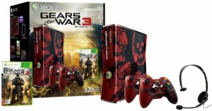 Xbox 360 320GB Gears of War 3 リミテッド エディション【CEROレーティング「Z」】(中古品)