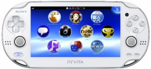 PlayStation Vita (プレイステーション ヴィータ) 3G/Wi‐Fiモデル クリスタル・(中古品)