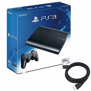 PlayStation3 チャコール・ブラック 500GB (CECH4300C) 特典アンサー PS3用 HDMI(中古品)