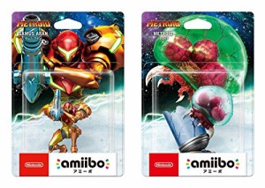 amiibo サムス アラン メトロイド メトロイドシリーズ 2種セット 品 アミーボ ME(中古品)