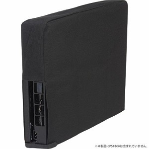 CYBER ・ 本体ホコリ防止カバー スリム 縦置きタイプ ( PS4 用) ブラック - PS4(中古品)