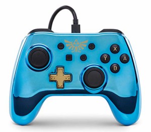 PowerA Wired Controller for Nintendo Switch ワイルドコントローラー ゼルダの(中古品)