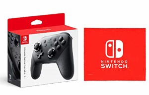 Nintendo Switch Proコントローラー (Nintendo Switch ロゴデザイン マイクロフ (中古品)