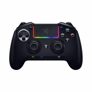 Razer Raiju Ultimate PS4公式ライセンスコントローラー 有線/無線両対応 新ファ(中古品)