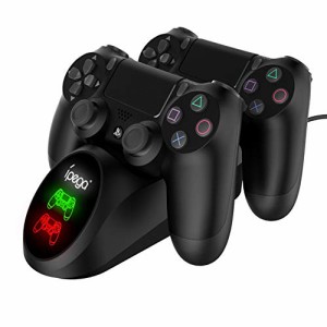 【2020最新版】PS4 コントローラー 充電 Xunbida PS4 充電スタンド DS4/PS4 Pro/(中古品)