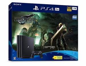 PlayStation 4 Pro FINAL FANTASY VII REMAKE Pack(HDD:1TB)(中古品)