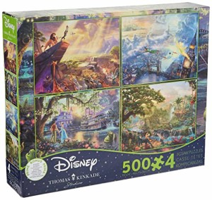 Disney(ディズニー) クラシックパズルセット　500ピース×4　【ライオンキング】【ティンカーベルとピーターパン】【