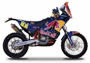 [Bburago]Bburago KTM 450 Rally DakarRed Bull Motorcycle 1/18 by 51071 [並行輸入 (中古:未使用・未開封)