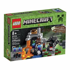 輸入レゴ マインクラフト ザ・ケイブ 洞窟（LEGO Minecraft The Cave 21113 ） [並行 (中古:未使用・未開封)