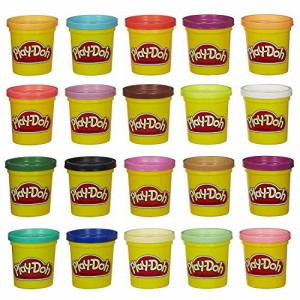 プレイドー Play-doh 小麦ねんどスーパーカラーパック20色セット [並行輸入品](中古:未使用・未開封)