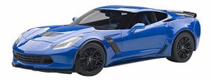 AUTOart 1/18 シボレー コルベット (C7) Z06 (ブルー) 完成品(中古:未使用・未開封)