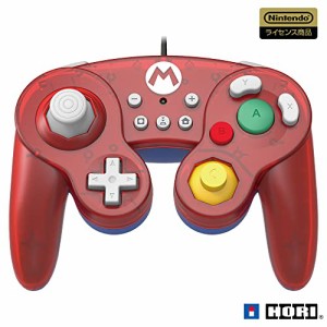 【任天堂ライセンス商品】ホリ クラシックコントローラー for Nintendo Switch マリオ(中古:未使用・未開封)